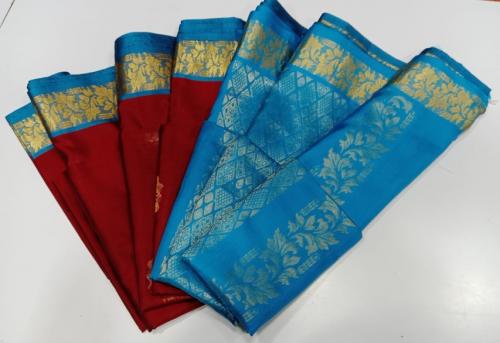 SOFT SILK SAREE WITH BLOUSE